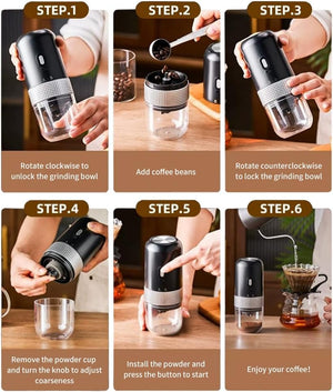 Coffee Grinder – Fresh Taste | مطحنة قهوة محمولة